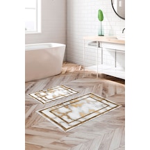 Alanur Trend Kaymaz Taban Dijital Banyo Takımı Kt477 Kahve