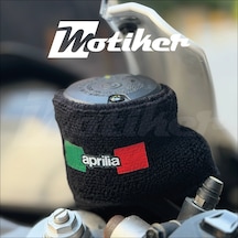 Aprilia Tasarımlı Fren Hidrolik Çorabı Siyah Model 2