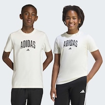 Adidas Collegiate Graphic Çocuk Beyaz Tişört Ke1347 Beyaz