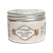 Cadence Klasik Rölyef Pasta 150Ml Beyaz