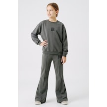 Dmb Kids Kız Eşofman Takım 26kdmb9968 Füme