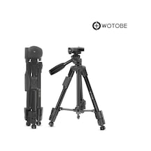 360 Derece Ayarlanabilir Kumandalı 1.25 Metre Profesyonel Kamera Sabitleyici Tripod