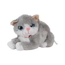 2309035 Peluş 30 Cm Kedi Miyavlayan 48 Açık Bej