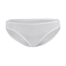 6 Adet Yıldız Bayan Ribana Bikini Külot Slip Beyaz 2122 Beyaz