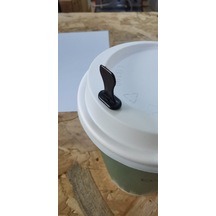 Plastik Karıştırıcı Ve Bardak Tapası 500 Adet