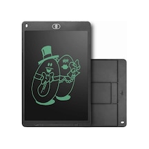 8.5 İnc Dijital Kalemli Grafik Eğitim Not Yazma Lcd Çizim Tablet Yazı Tahtası Beyaz - Çok Renkli