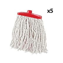 Yedek Geniş Takozlu Islak Mop Paspas Başlığı 16 CM