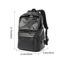 Dancemonkey Lj49011 Su Geçirmez Erkek Sırt Çantası Siyah Siyah