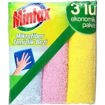 Mintax Mikrofiber Temizlik Bezi 3'lü 0