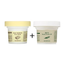 Skinfood Egg White Pore + Rice Maske