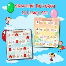 2 Set - 54 Parça Tox Sıradakini Biliyorum Yaz ve Kış Keçe Cırtlı
