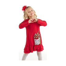 Denokids Mshb&g Unicorn Yılbaşı Kız Elbise Çok Renkli