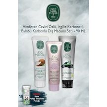 Eyüp Sabri Tuncer Hindistan Cevizi, Karbonat, Bambu 3'lü 90 Ml Diş Macunu, Rosie Beyazlık
