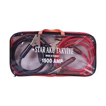 Star Çantalı Akü Takviye  Kablosu 1500 Amper 2  Metre