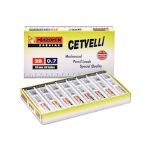 Cetvelli Versatil Kalem Ucu 0.7 8 Adet