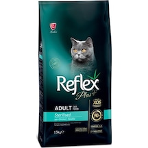 Reflex Plus Sterilised Tavuklu Kısırlaştırılmış Yetişkin Kedi Maması 15 KG