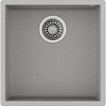 Teka Square 40.40 Tg Tek Hazneli Tegranite + Eviye - Stone Grey - 115230026