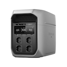 Ecoflow - Delta 3 Max Plus Taşınabilir Güç Kaynağı 2048wh