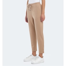 Slazenger VELAR I Kadın Cepli Bej Eşofman Altı