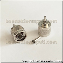 N Erkek Sıkmalı Crimp Kablo Konnektörü Rg316 Rg174 Rg188 Lmr100