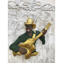 Gitar Çalan Adam Müzisyen, Haki