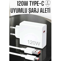 120w Şarj Aleti Type-c Uyumlu Turbo Şarj Aleti .