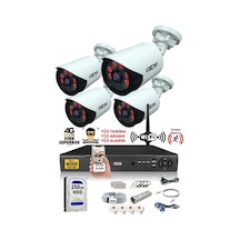 IDS DS-2020HD-SET4-250-X 4 Kameralı 1080P Full HD 5 MP Sony Lensli Kamera Seti - 2020