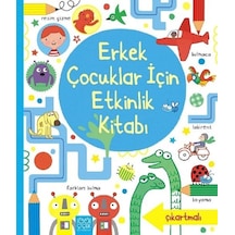 Erkek Çocuklar İçin Etkinlik Kitabı - Lucy Bowman -  James Maclaine - 1001 Çiçek