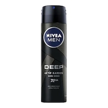 2 Adet Nivea Men Deep Dimension Sprey Deodorant 150 Ml
