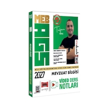 Yargı 2027 Meb-ags Mevzuat Bilgisi Video Ders Notları Yargı Yayınları