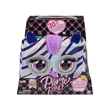 Spinmaster Purse Pets Fransız Bulldog Etkileşimli Göz Parlayan Hayvan Figürlü Çanta Zebra Mor 6065582