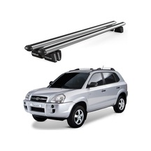 Pençe Hyundai Tucson 2004-2010 Uyumlu Gri Ara Atkı Port Bagaj Tavan Barı