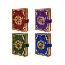 5 Adet Şifreli Deri Defter Özel Tasarım Kodlu Defter, Kilitli Not Defteri, Leather Notebook Journal 22x15 Cm
