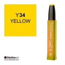 Touch Twin Marker Refill Ink 20Ml Y34 Yellow