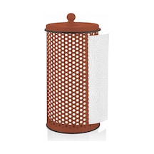 The mia metal dik havluluk - kağıt havluluk peçetelik 30cm.kiremi