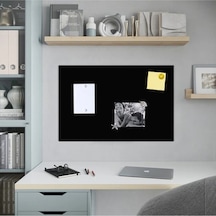 Dekoratif Mıknatıslı Magnet Panosu 50 x 70 CM Siyah