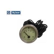 Ölçüsan Hararet Saati Civalı 7 Mt 40 C-120 C İkazlı 60 Mm