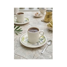 Kahve Fincanı Takımı - 6 Kişilik Beyaz