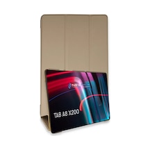 Newface Samsung Galaxy X200 Tab A8 10.5 Kılıf Tablet Smart Kılıf - Gold Tablet Kılıfı