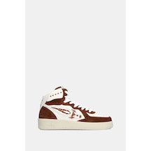 Enterprıse Japan New Drop M Kahverengi Mid Sneaker Kahverengi Kahverengi
