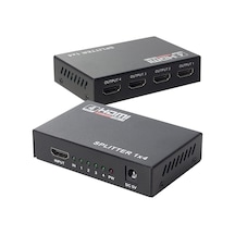 12080 1 Pm 12080 1.4v 4 Port Hdmı Splitter Dağitici