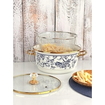 Miss Betty Blue Life Kızartma Tenceresi 22cm Miss-8324-30