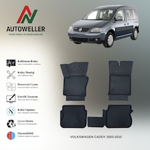 Volkswagen Caddy 2003-2010 Uyumlu Havuzlu Oto Paspas