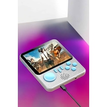 Nrzsnt El Atarisi 3.5 İnç Ekran Çift Konsol 666 Adet Retro Oyun Gamepad