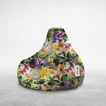 Earmut-Magaza Earmut Damla Premium Valle Desenli Armut Koltuk