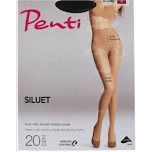 Penti Siluet Korseli Külotlu Çorap Açık Ten 51 001