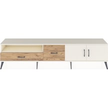 Arges Tv Ünitesi 2 Raflı 2 Çekmeceli 2 Kapaklı 220x30x51 Aytaşı-aytaşı/çam Aytası/atlas Çam - Aytası