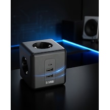 Akım Korumalı 3440 Priz 3 Priz 3 Usb-a Diğer