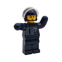 Minifigure City Police Dog Trainer - Köpek Eğitmeni