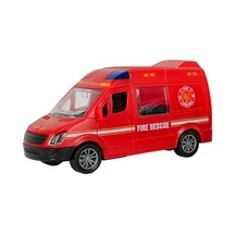 1:32 Rescue Team Sürtmeli Acil Durum Araçları Kırmızı